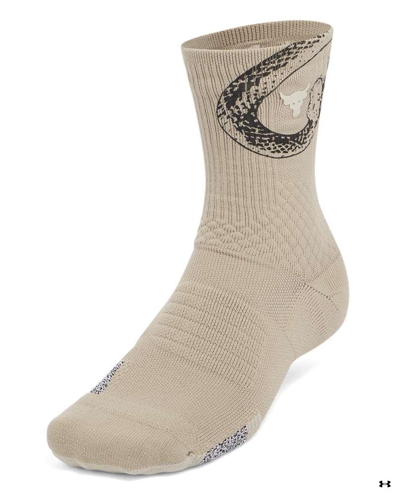 Unisex Project Rock ArmourDry™ Playmaker Mid-Crew Socks