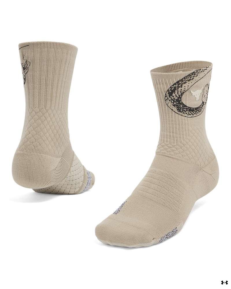 Unisex Project Rock ArmourDry™ Playmaker Mid-Crew Socks