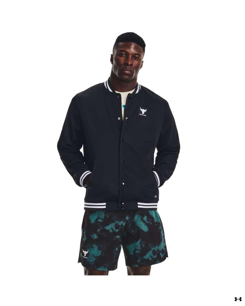 Men's Project Rock Mesh Varsity Jacket