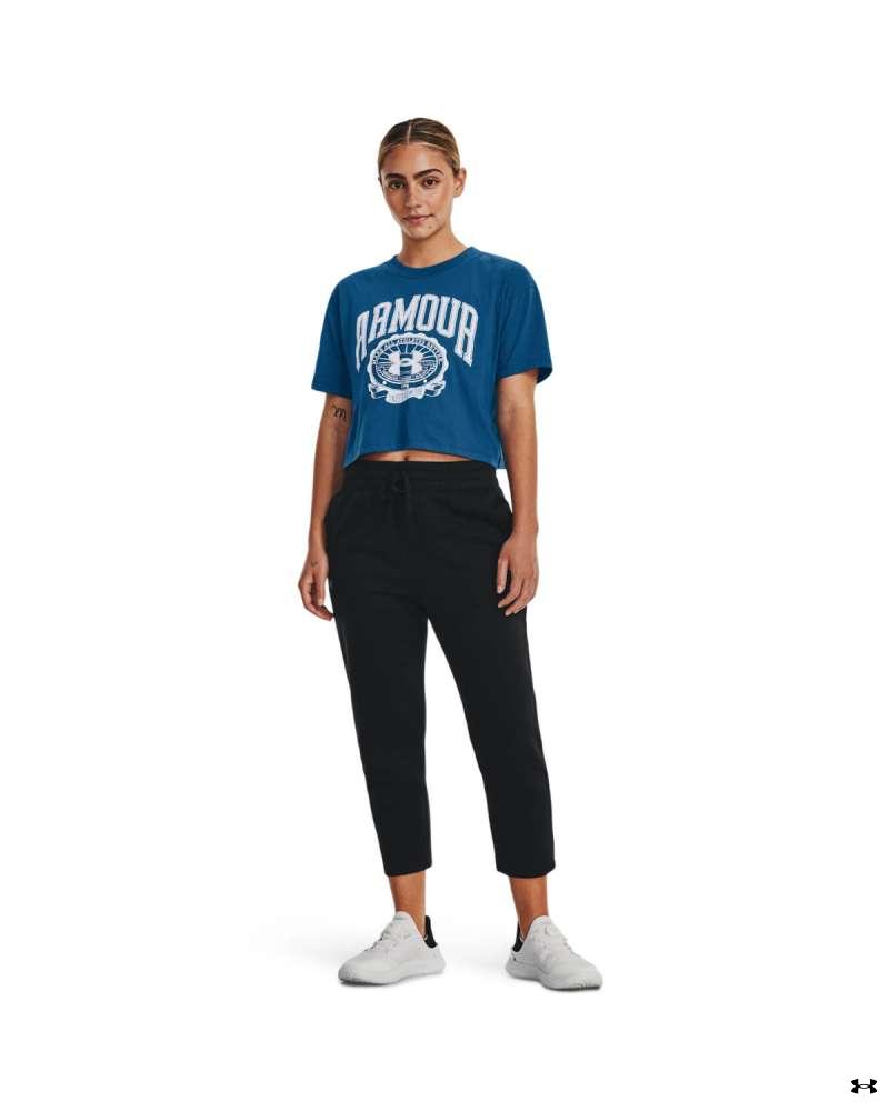 Women's UA Collegiate Crop T-shirt