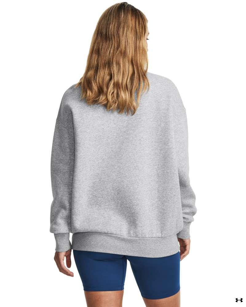 Women's UA Essential Fleece Oversized Crew Long Sleeve 