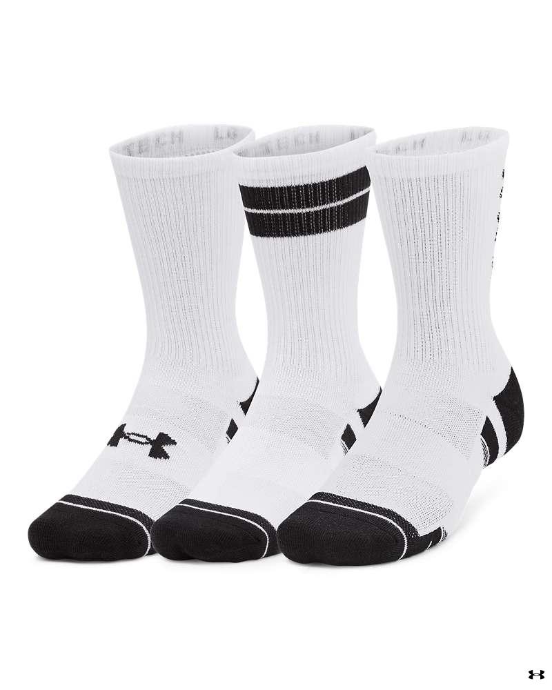 UA Performance Tech™ Unisex 3-Pack Crew Socks