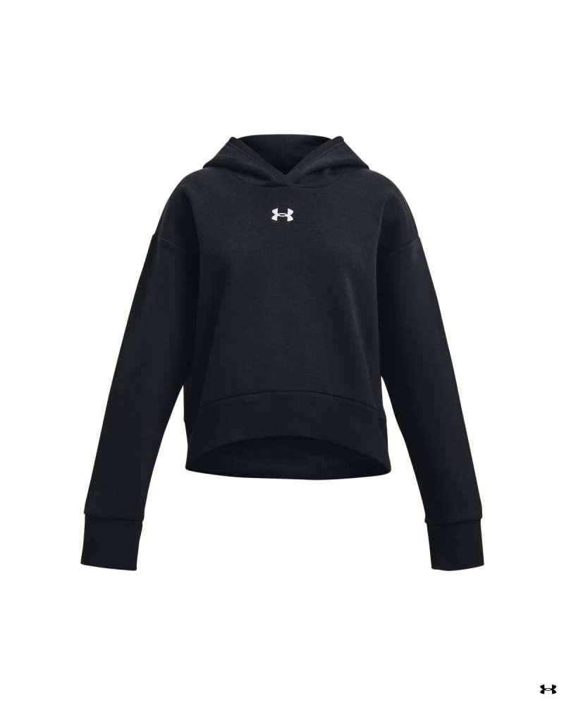 Girls' UA Rival Fleece Crop Hoodie
