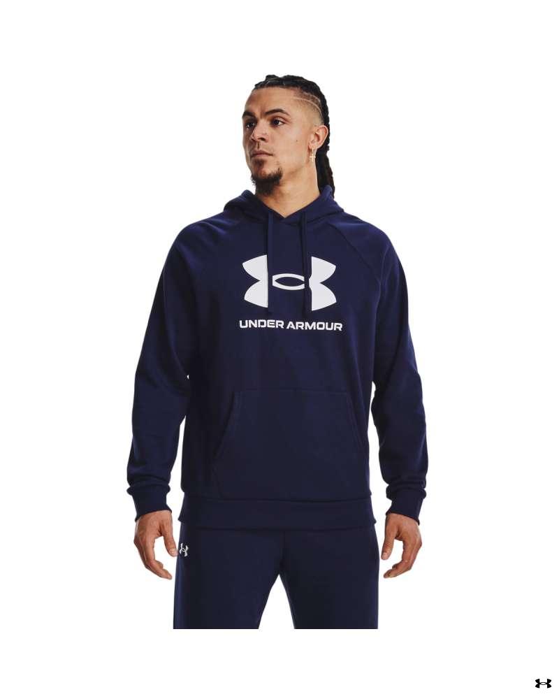 Men's UA Rival Fleece Logo Long Sleeve Hoodie