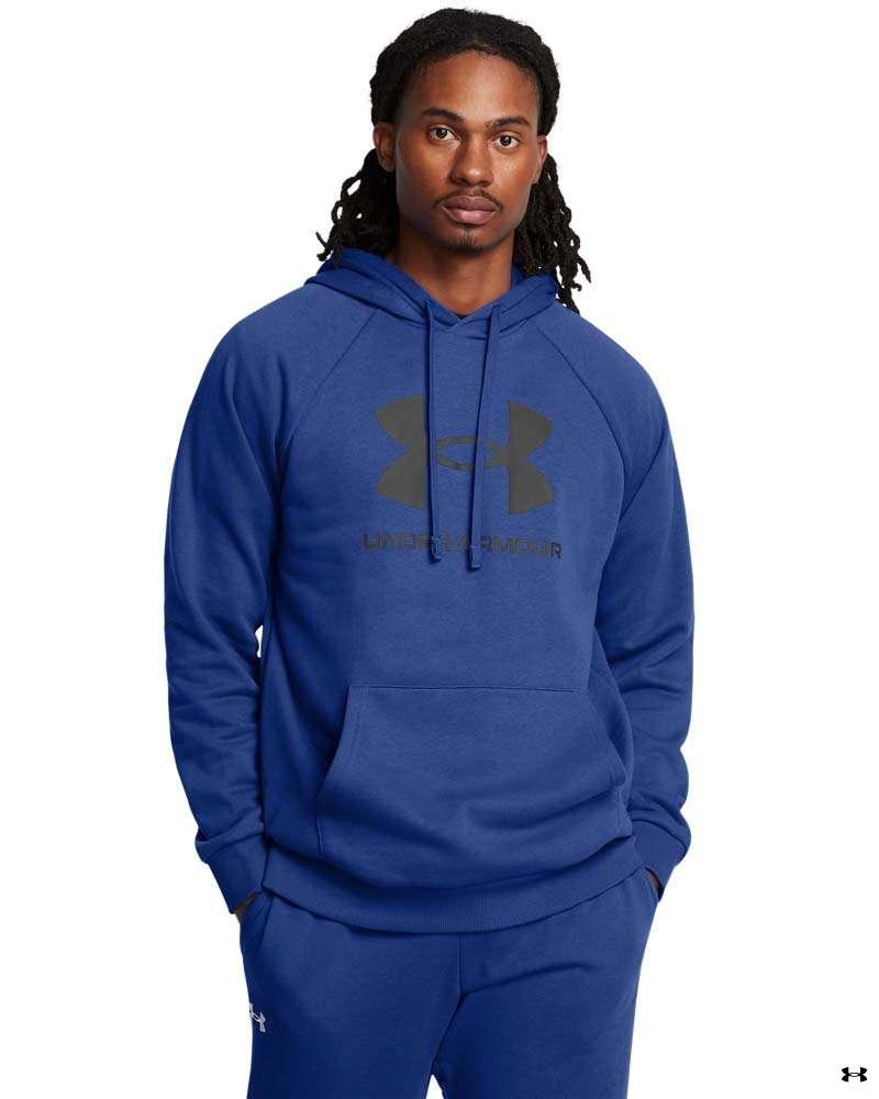 Men's UA Rival Fleece Logo Long Sleeve Hoodie