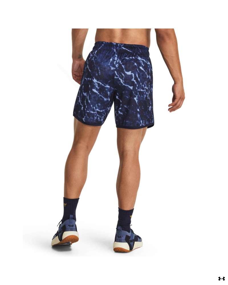 Men's Project Rock Mesh Printed Shorts 