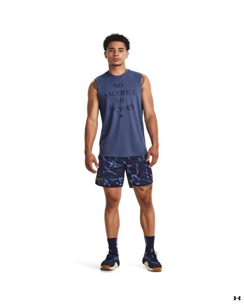 Men's Project Rock Mesh Printed Shorts 