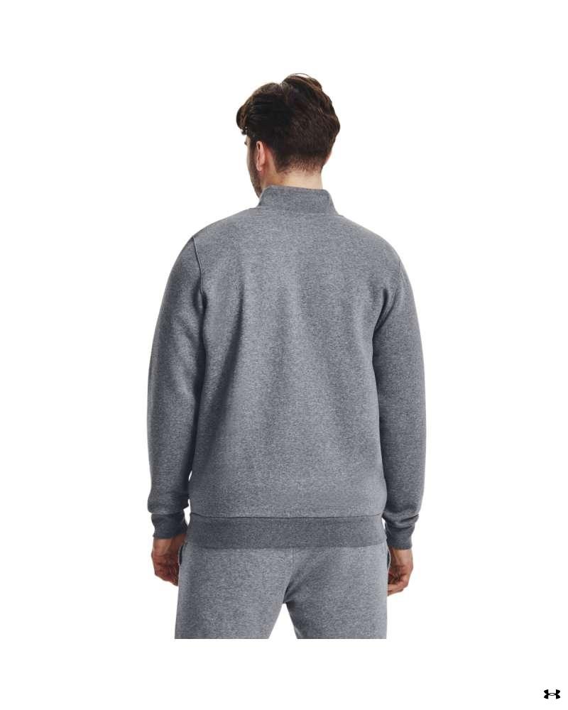 Men's UA Essential Fleece Track Long Sleeve Jacket 