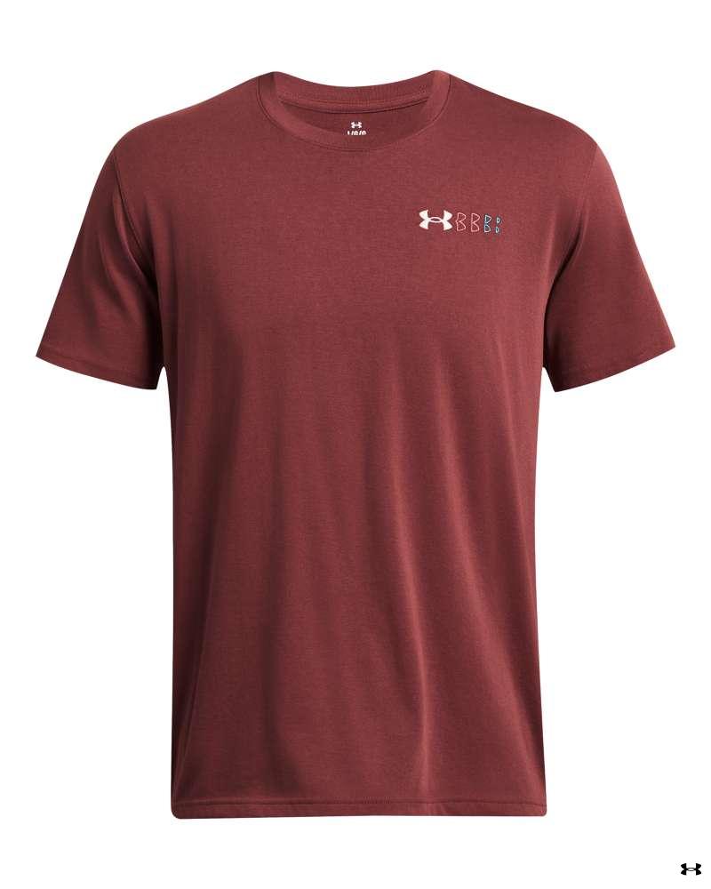 Men's UA Heavyweight Left Chest Logo Repeat T-Shirt