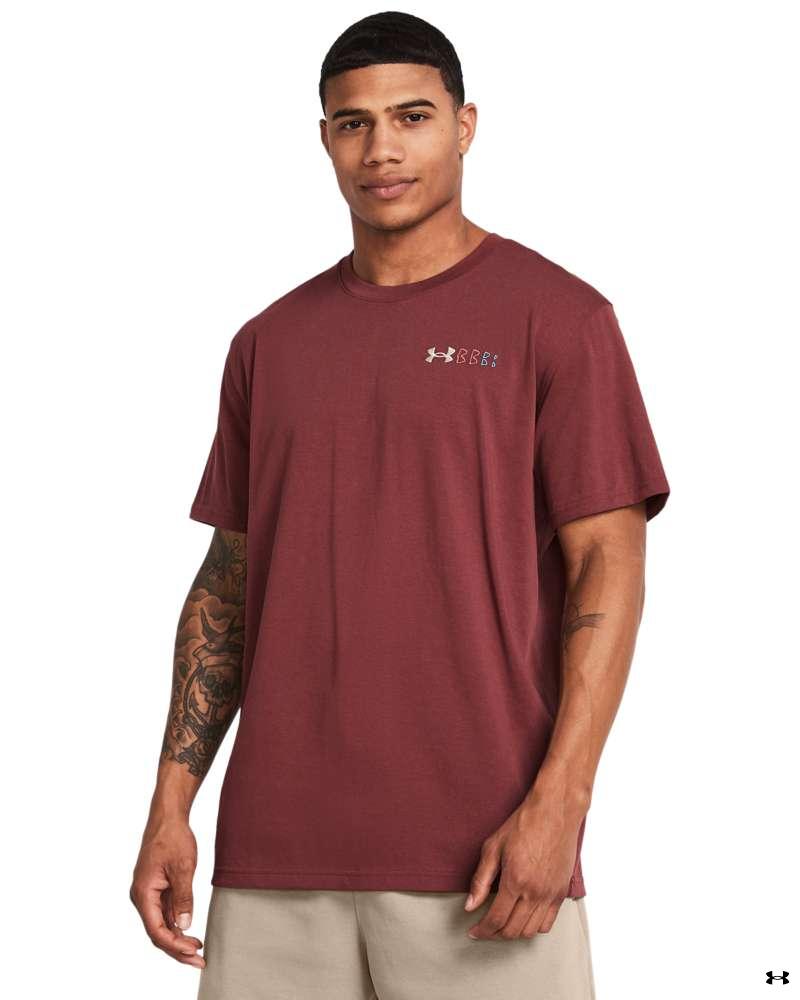 Men's UA Heavyweight Left Chest Logo Repeat T-Shirt