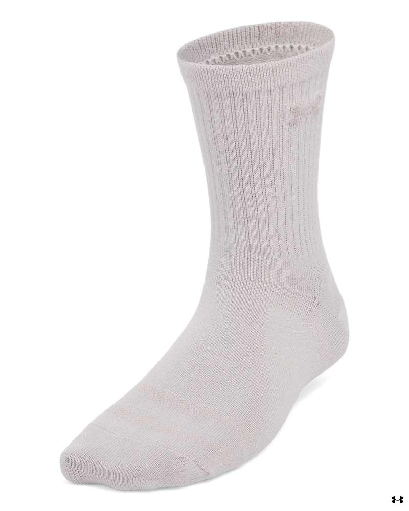 UA Essential Women's 3-Pack Mid Crew Socks