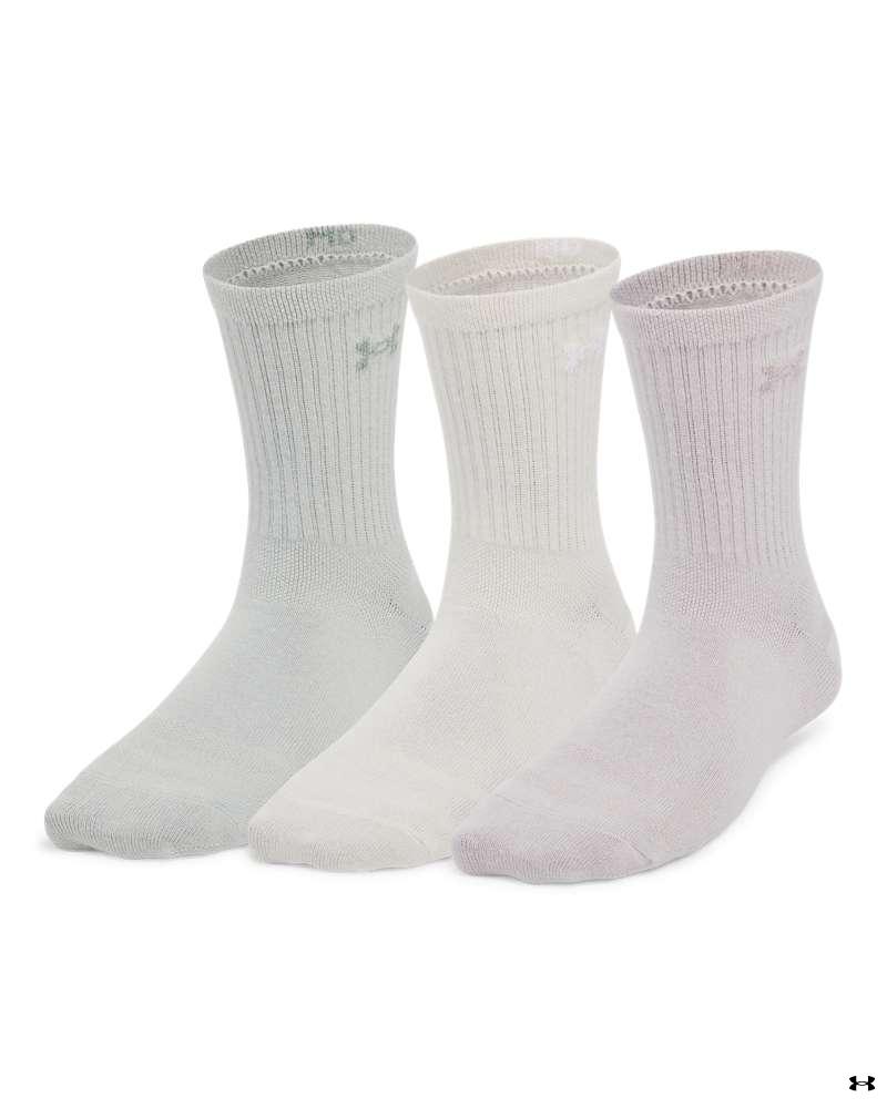 UA Essential Women's 3-Pack Mid Crew Socks
