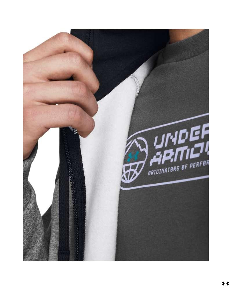 Men's UA Rival Fleece Colorblock Full-Zip 