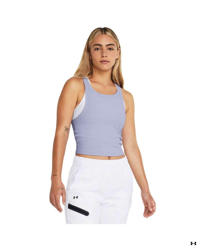 Women's UA Meridian Fitted Crop Tank T-shirt
