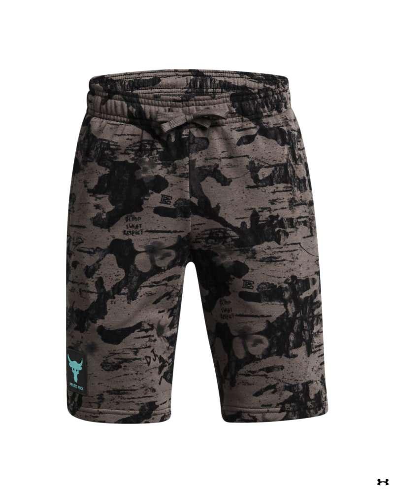 Boys' Project Rock Terry Printed Shorts 