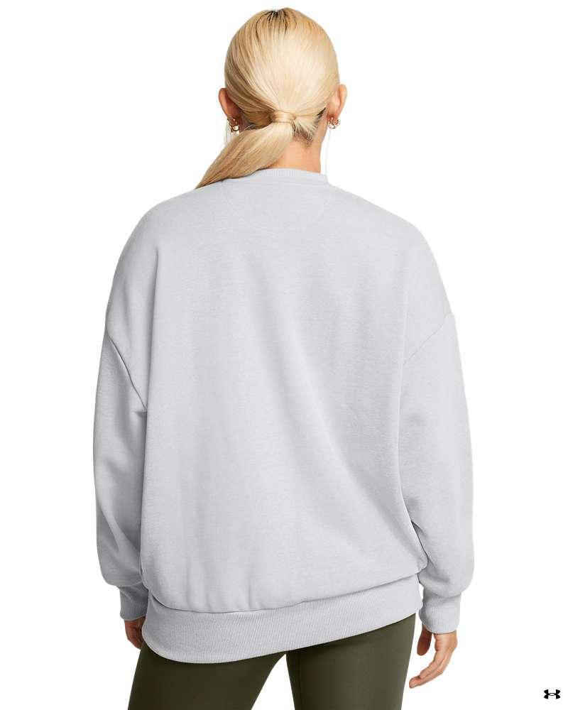 Women's UA Icon Heavyweight Terry Oversized Crew Long Sleeve
