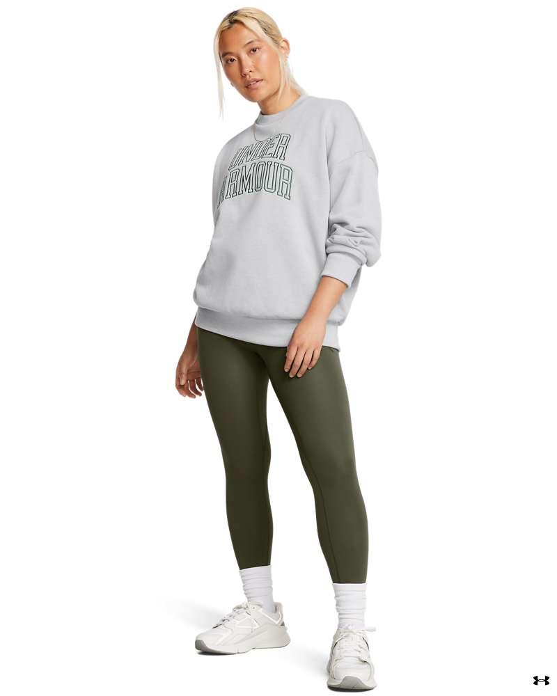 Women's UA Icon Heavyweight Terry Oversized Crew Long Sleeve