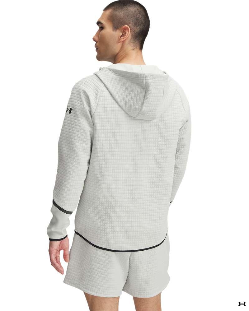 Men's UA Unstoppable Fleece Grid Full-Zip Long Sleeve