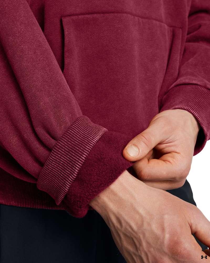 Men's UA Icon Heavyweight Fleece Wash Oversized Long Sleeve Hoodie