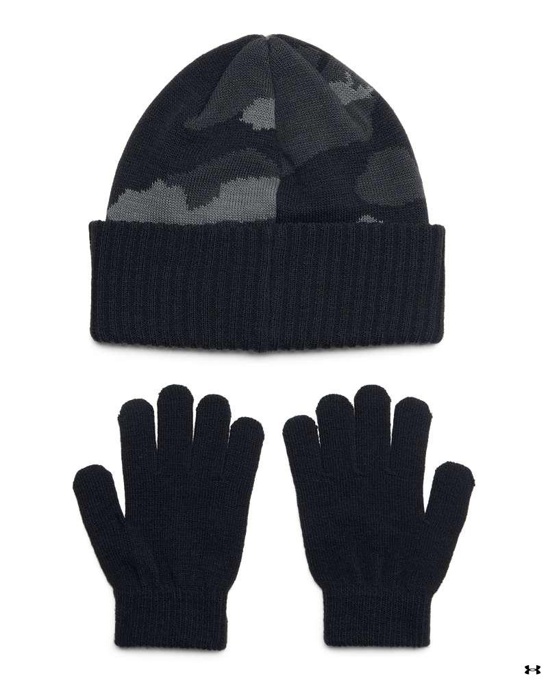 Boys' UA Beanie/Glove Combo 