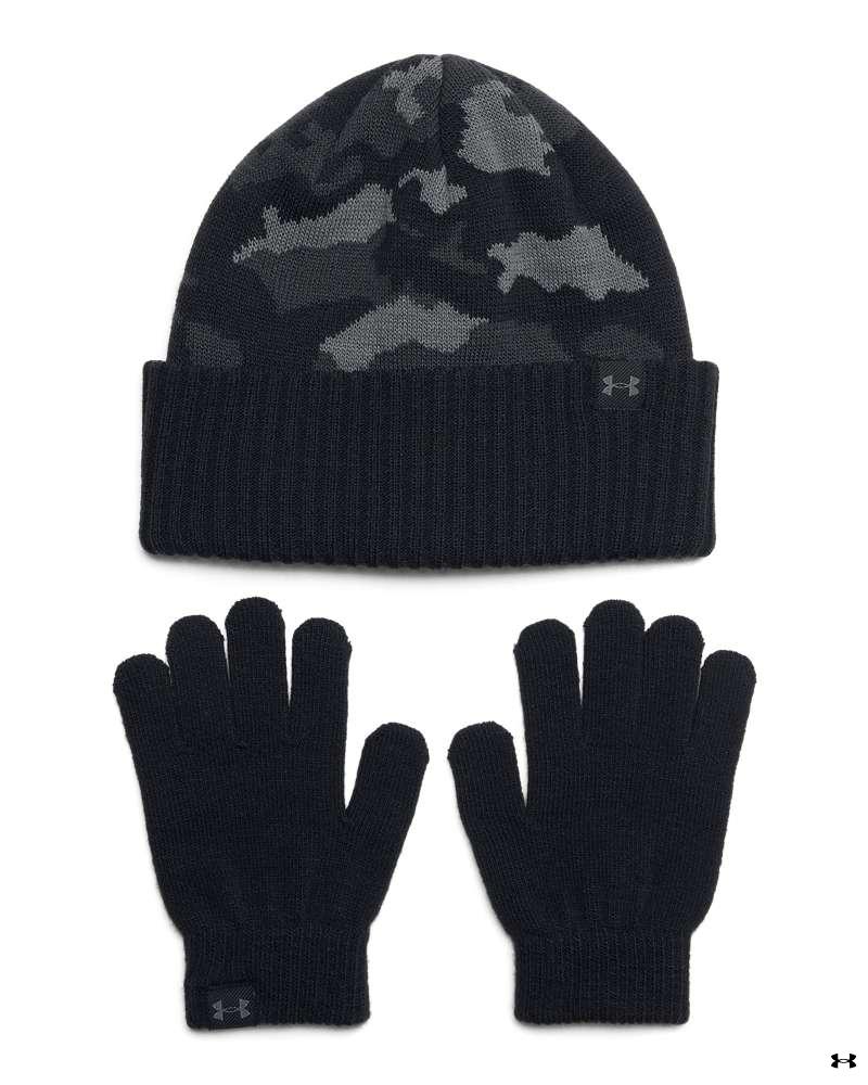 Boys' UA Beanie/Glove Combo 