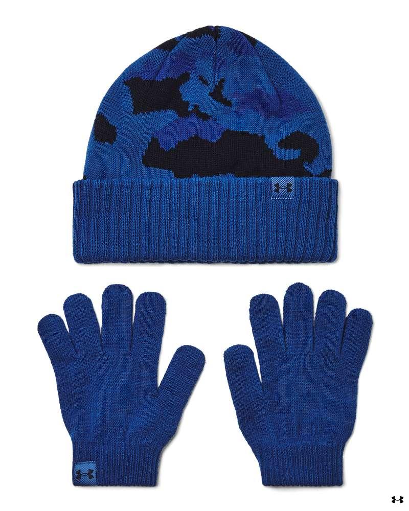 Boys' UA Beanie/Glove Combo 