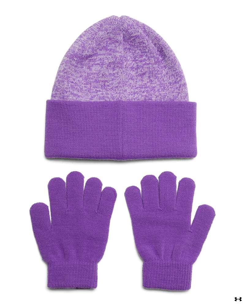 Girls' UA Beanie/Glove Combo