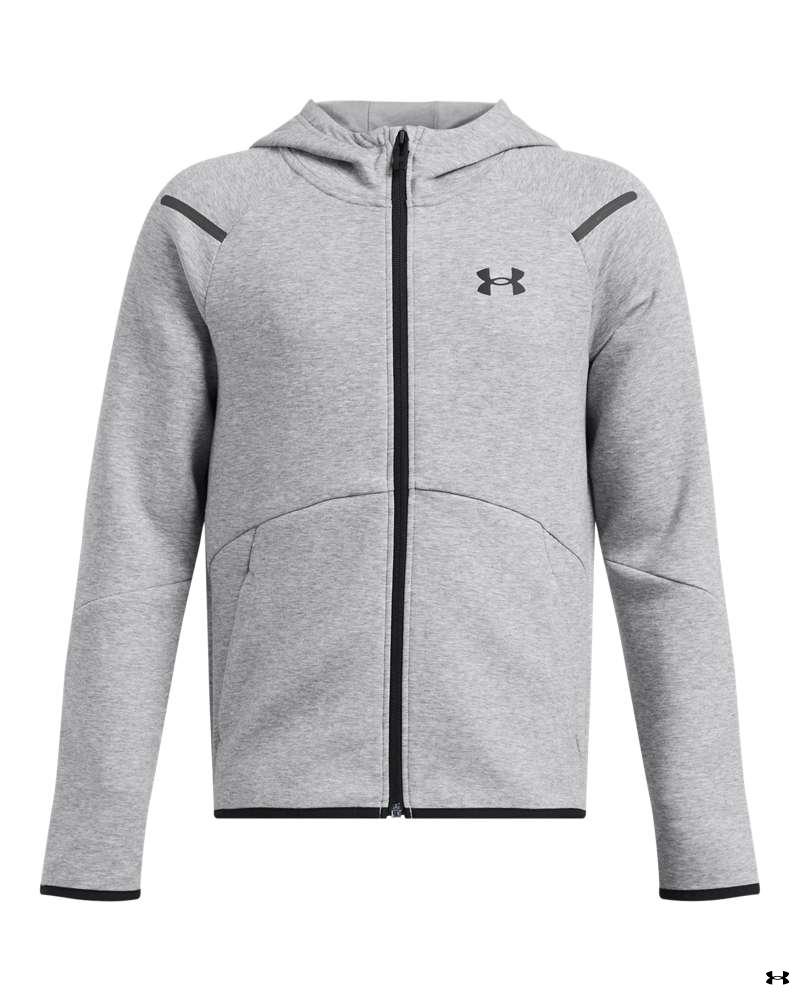 UA Unstoppable Fleece Boys' Full-Zip