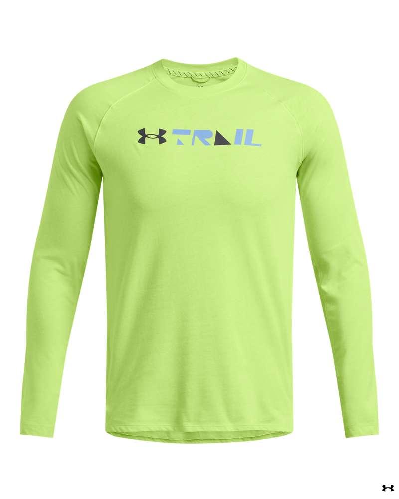 Men's UA Trail Run Graphic Long Sleeve