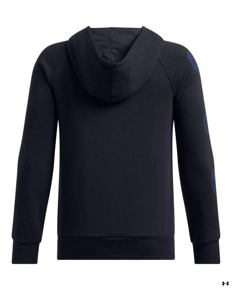 Boys' UA Rival Fleece Spiral Logo Hoodie