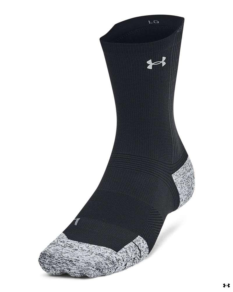 UA ArmourDry® Run Cushion Unisex 3-Pack Mid-Crew Socks 