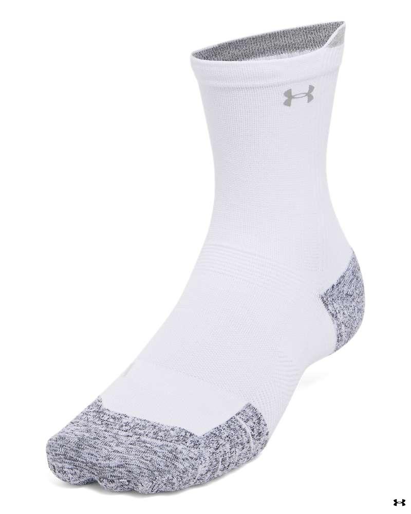 UA ArmourDry® Run Cushion Unisex 3-Pack Mid-Crew Socks 