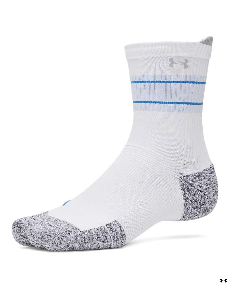 UA ArmourDry® Run Cushion Unisex 3-Pack Mid-Crew Socks 