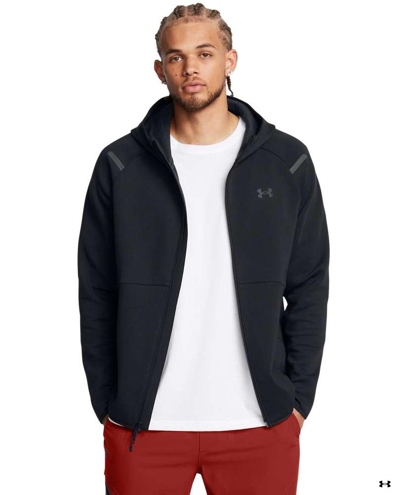 Men's UA Unstoppable Fleece Full-Zip Long Sleeve Hoodie 
