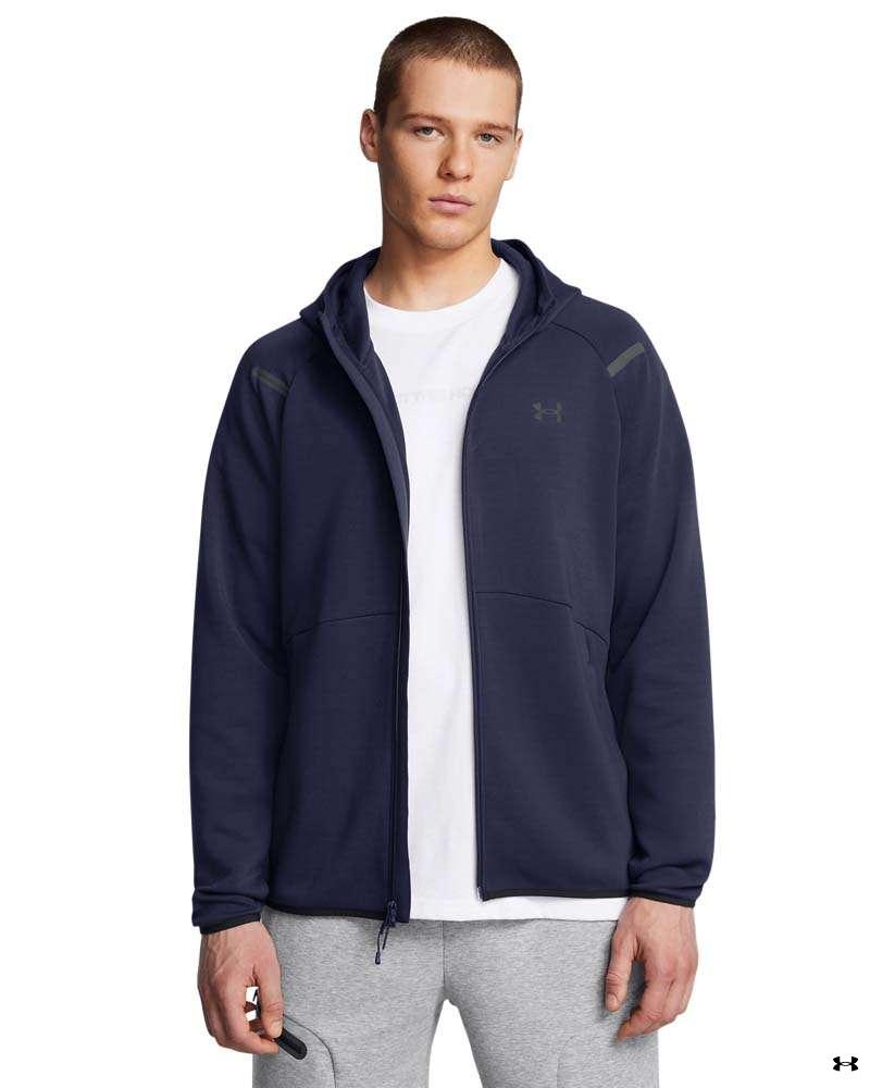 Men's UA Unstoppable Fleece Full-Zip Long Sleeve Hoodie