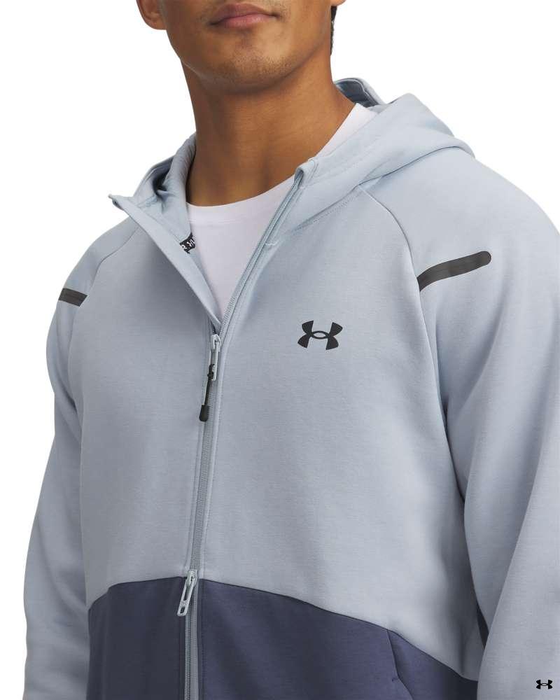 Men's UA Unstoppable Fleece Full-Zip Long Sleeve Hoodie