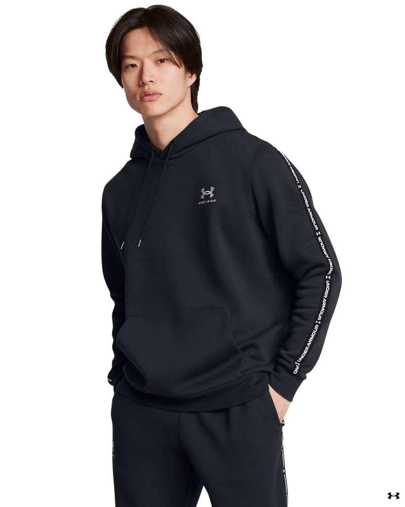 Men's UA Icon Fleece Taping Long Sleeve Hoodie