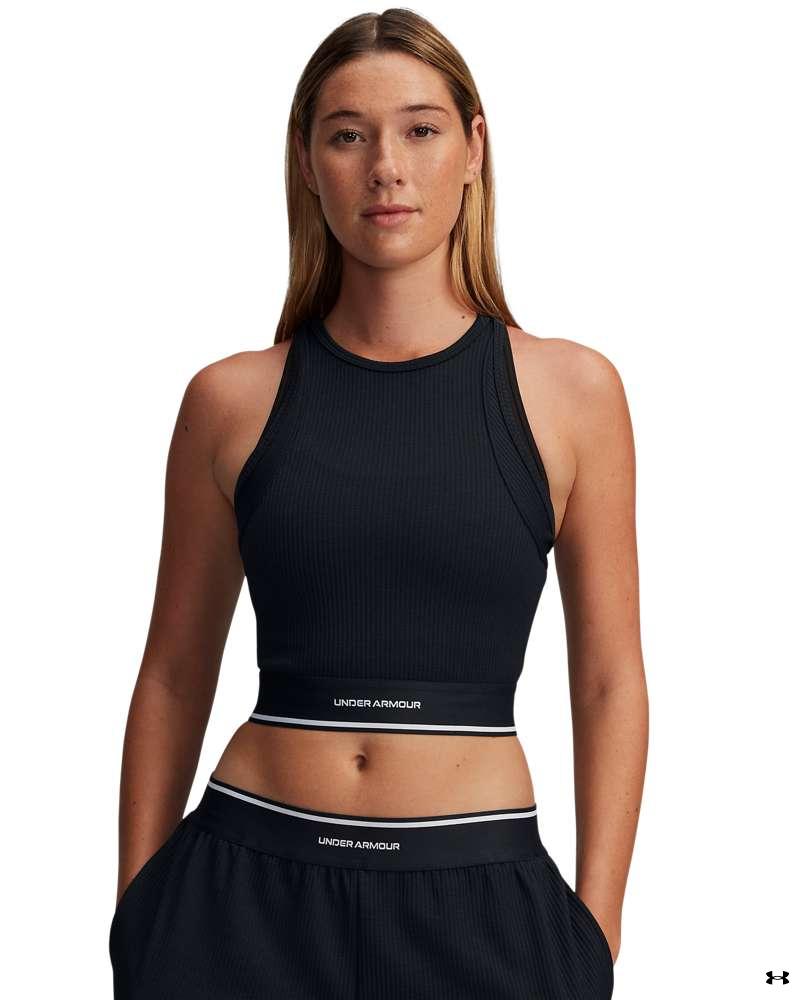 Women's UA Meridian Rib Branded T-shirt 