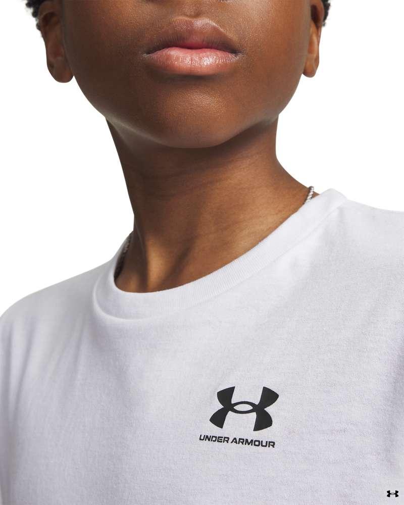 Boys' UA Sportstyle Left Chest Short Sleeve 