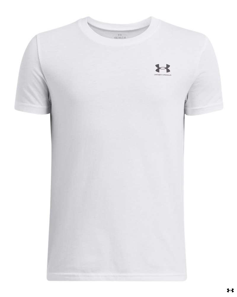 Boys' UA Sportstyle Left Chest Short Sleeve