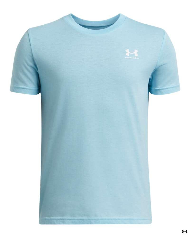 Boys' UA Sportstyle Left Chest Short Sleeve