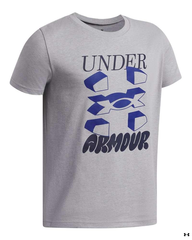 UA B SPLIT BIG LOGO SS 