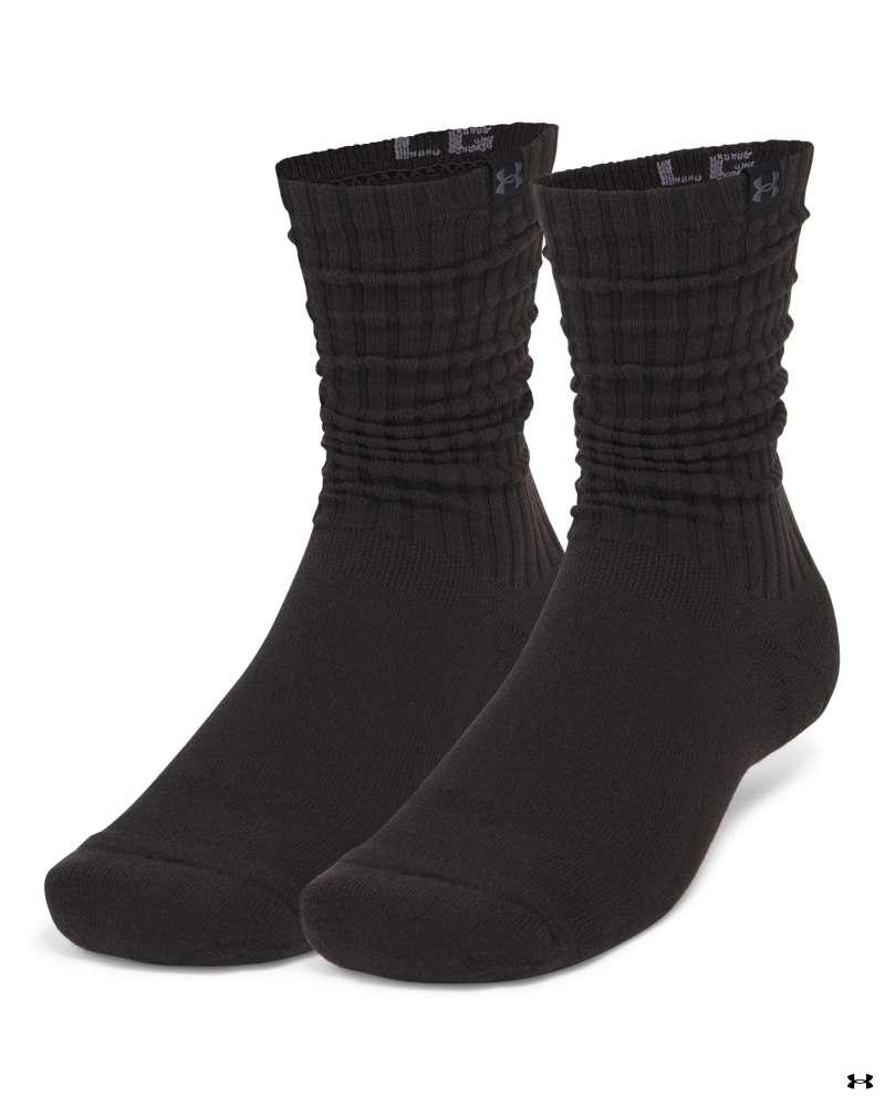 Unisex UA Sportstyle Cotton Scrunch 2-Pack Crew Socks