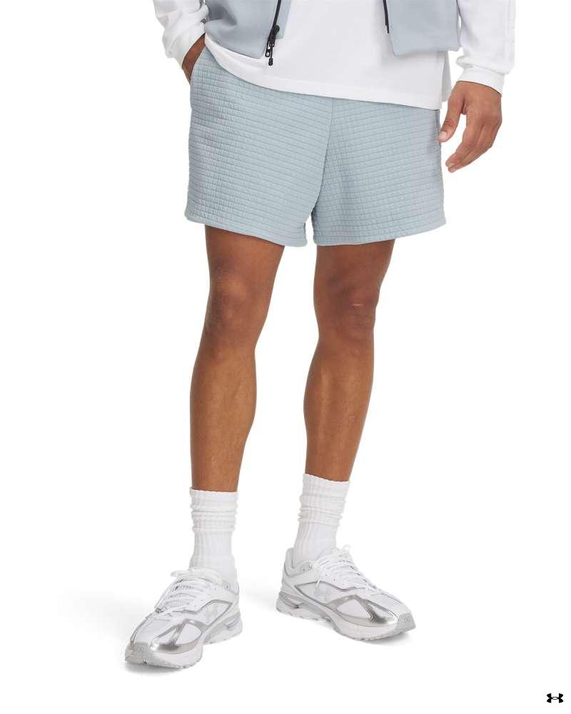 UA Unstoppable Fleece Grid Shorts 
