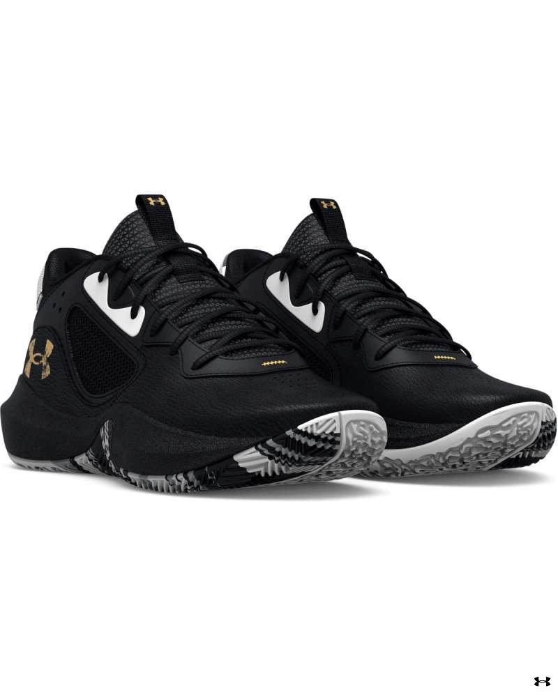 Grade School UA Lockdown 6 Basketball Shoes 