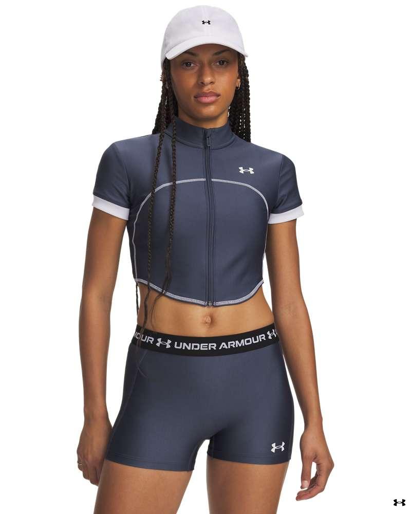 UA Heatgear Novelty SS FZ 