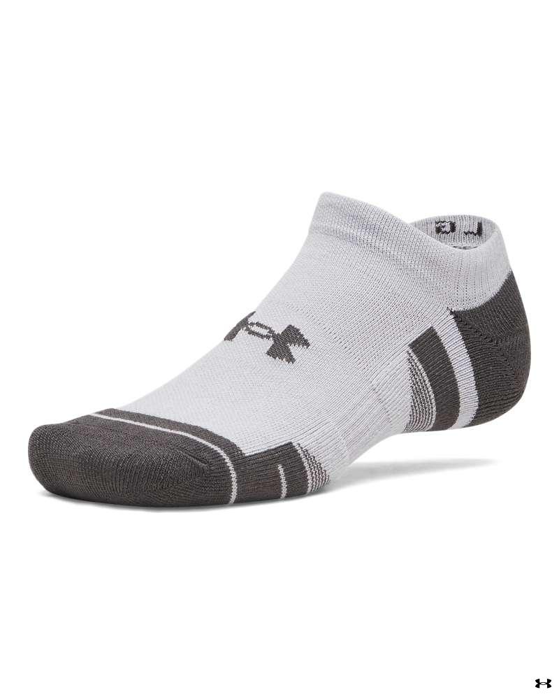 UA Performance Tech Unisex 3-Pack No Show Socks 