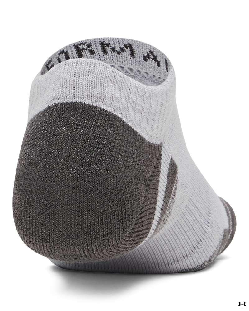 UA Performance Tech Unisex 3-Pack No Show Socks 