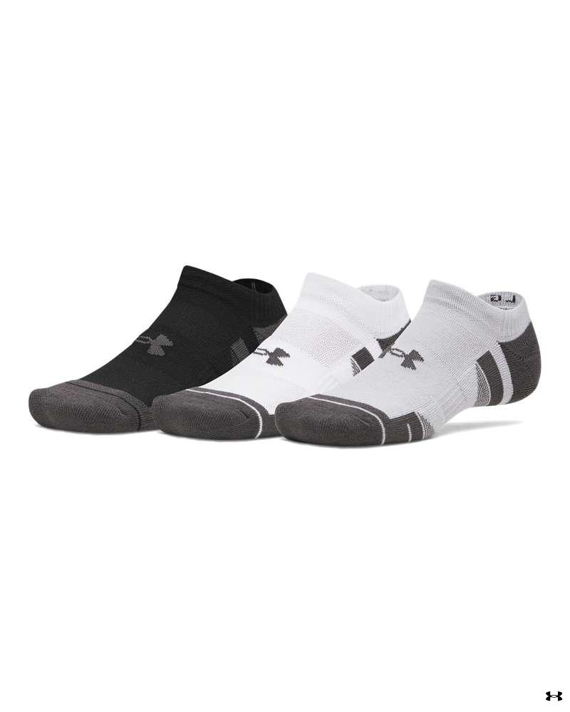 UA Performance Tech Unisex 3-Pack No Show Socks 